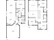 Detailed floor plan showing the layout of the home's first and second floors at 8612 Evening Dr, Sarasota, FL 34241