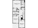Second floor plan featuring bedrooms, primary suite, bathrooms, and stairs at 9012 Driven Snow St, Sarasota, FL 34241