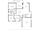 Detailed floor plan showcasing the layout of the home at 1052 Concord W Dr, Dunedin, FL 34698