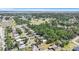 Aerial shot showcasing the home's location within a lush, established neighborhood at 1417 14Th E St, Bradenton, FL 34208