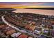 Aerial view of the community with water canals at 569 Mast Dr, Bradenton, FL 34208