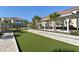 Enjoy a game of bocce ball on this beautifully maintained court near the picnic shelter at 8352 Enclave Way # 104, Sarasota, FL 34243