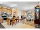 Bright kitchen features stainless appliances, granite countertops, and breakfast bar seating at 9052 41St E St, Parrish, FL 34219