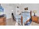 Comfortable main bedroom with ceiling fan and ensuite bath at 9560 High Gate Dr # 1622, Sarasota, FL 34238