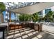Outdoor kitchen featuring stainless steel appliances at 111 S Pineapple Ave # 716, Sarasota, FL 34236
