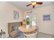 Cozy dining area with booth seating, round table, and natural light, perfect for Gathering meals at 1731 Redwood St, Sarasota, FL 34231