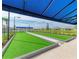 Enjoy outdoor recreation on the bocce ball court with shade and seating at 17885 Cherished Loop, Bradenton, FL 34211