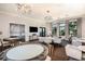 Well-appointed clubhouse with game tables, a kitchenette, and comfortable lounge seating at 17885 Cherished Loop, Bradenton, FL 34211