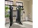 Community gym featuring modern weight training equipment with natural light from the windows at 17885 Cherished Loop, Bradenton, FL 34211