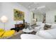 Open-concept living space showcasing modern finishes, hardwood flooring, and contemporary furnishings at 33 S Palm Ave # 1602, Sarasota, FL 34236