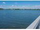 A clear view of the wide water with land across the horizon at 3300 Casey Key Rd, Nokomis, FL 34275