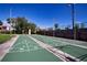 Outdoor shuffleboard courts provide residents with a fun and social recreational activity at 3843 El Poinier W Ct # 8720, Sarasota, FL 34232