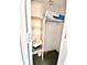 Small closet with shelves and hanging space to maximize storage efficiency at 4221 26Th W St, Bradenton, FL 34205