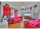 Bright living room decorated with Florida State University Seminoles memorabilia at 5106 Far Oak Cir, Sarasota, FL 34238