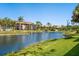 Picturesque lake view with fountain and landscaped surroundings at 5736 Ashton Lake Dr, Sarasota, FL 34231