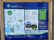 Legacy Trail information sign with a map and the Friends of the Legacy Trail information at 5736 Ashton Lake Dr, Sarasota, FL 34231