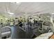 Community gym featuring a variety of fitness equipment for residents to enjoy, including treadmills and weight machines at 672 White Pine Tree Rd # 57, Venice, FL 34285