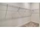 Walk-in closet with ample wire shelving at 6800 Dunlin Ct, Sarasota, FL 34241