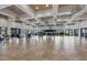 Large, bright community hall with tile floors, ample seating, and event space at 752 White Pine Tree Rd # 101, Venice, FL 34285