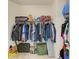 Walk-in closet offers ample storage for clothing, luggage, and personal belongings at 7822 110Th E Ave, Parrish, FL 34219