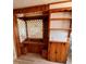 A built in office space with shelving at 112 Park Ter, Venice, FL 34285
