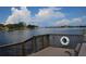 Water view with a pier overlooking the serene water and scenic surroundings at 112 Park Ter, Venice, FL 34285
