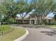 The community clubhouse with landscaped grounds provides a central gathering space for residents at 11713 Goldenrod Ave, Bradenton, FL 34212
