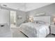 Bright main bedroom featuring white furnishings and an ensuite bathroom, creating a restful space at 12291 Myrtle Bay Ct, Sarasota, FL 34238