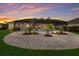 Beautiful backyard featuring a screened pool, lush landscaping, and manicured grounds at 14210 9Th Ne Ter, Bradenton, FL 34212