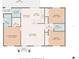 Detailed floorplan showcasing the layout of the home at 1709 Kerman St, North Port, FL 34288