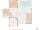 Detailed floor plan showcasing room dimensions, layout, and the pool and patio area at 1836 Ironwood Ct, Venice, FL 34293