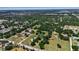Establishing aerial view of home on acreage surrounded by trees at 2040 Edmondson Rd, Nokomis, FL 34275