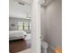Easy access to powder room from the main bedroom at 224 Caserta Ct, Nokomis, FL 34275