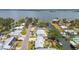 Waterfront community featuring residential houses, canals and boat docks with convenient water access at 4309 Pinfish Ln, Palmetto, FL 34221