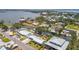 Wide aerial shot capturing the community's waterfront homes, docks, and serene waterways at 4309 Pinfish Ln, Palmetto, FL 34221