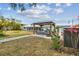Spacious backyard with a charming patio area, perfect for outdoor relaxation and entertaining at 4309 Pinfish Ln, Palmetto, FL 34221