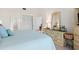 Bedroom with closet space and light-colored walls and carpet at 5336 Huntingwood Ct # 24, Sarasota, FL 34235