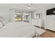 Bright main bedroom with a view, and featuring natural light and spacious layout at 6218 29Th W Ave # 6218, Bradenton, FL 34209
