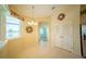 Inviting dining area with large window offering picturesque views at 6415 67Th E St, Bradenton, FL 34203
