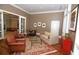 Inviting lobby featuring comfortable seating, warm lighting, and elegant decor at 750 N Tamiami Trl # 208, Sarasota, FL 34236