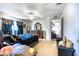 A spacious main bedroom boasts a ceiling fan and plenty of natural light at 12026 Warwick Cir, Parrish, FL 34219