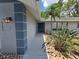Inviting walkway leading to the front door with decorative rock landscaping at 2204 34Th W St, Bradenton, FL 34205