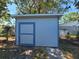 Side view of the shed in the backyard at 2204 34Th W St, Bradenton, FL 34205