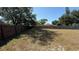 Expansive backyard with a well maintained lawn and privacy fence at 2231 Lockwood Meadows Way, Sarasota, FL 34234