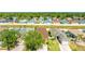 Aerial view of the neighborhood showcasing a single-Gathering house at 2344 28Th E Ave, Palmetto, FL 34221