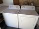 Amana washer and dryer set in laundry area with connections ready for easy installation at 2802 Jamaica St, Sarasota, FL 34231