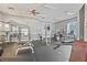 The fitness center offers treadmills, ellipticals and weight training equipment at 4122 Central Sarasota Pkwy # 1923, Sarasota, FL 34238