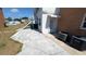 Backyard with a concrete patio, air conditioning unit, and a clear view of the swimming pool at 4158 Tamiami Trl # V1, Port Charlotte, FL 33952