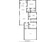 Layout of the floor plan shows bedrooms, bathrooms, kitchen, dining and living room along with laundry and garage at 4826 San Ortebello Dr, Bradenton, FL 34208