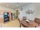 Kitchen and breakfast nook with stainless steel appliances, wood cabinets, and tiled flooring at 5102 98Th E Ave, Parrish, FL 34219
